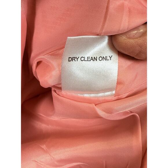 Appleseeds Women’s Blazer Sz 8 Textured Geometric Print Jacket Career Office - Picture 5 of 9